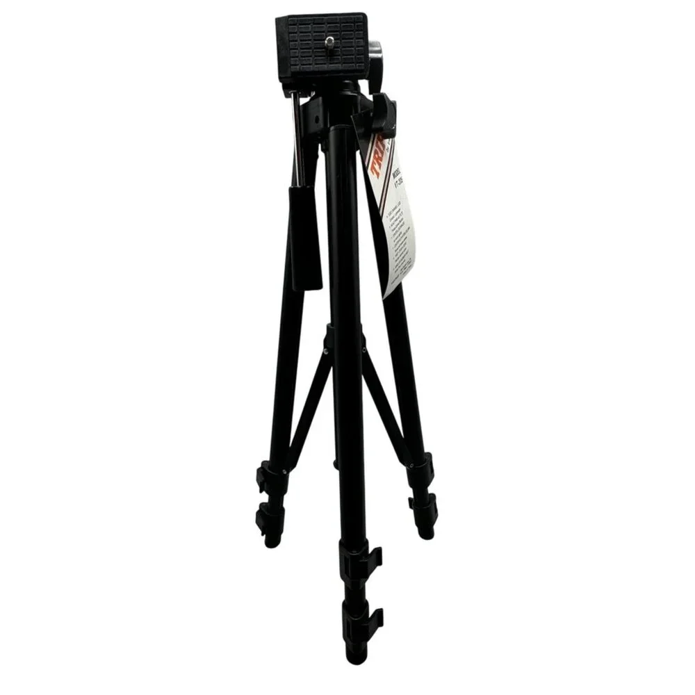 Vantage VT-205 Tripod With 3-Section Compact Column Elevating Pan/Tilt Head READ